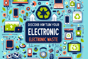 Descubre cómo convertir tus residuos electrónicos en materiales reutilizables