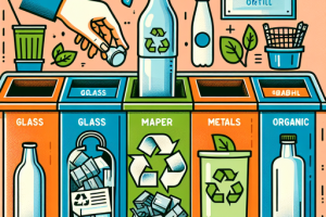 Los beneficios de utilizar cubos de basura con compartimentos para reciclaje