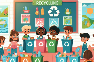 ¿Cómo enseñar a los niños a ser más conscientes del reciclaje?