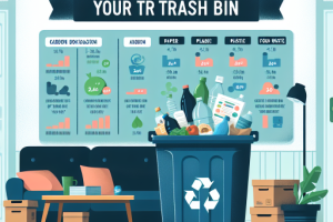 ¿Cuál es la huella de carbono de tu cubo de basura?