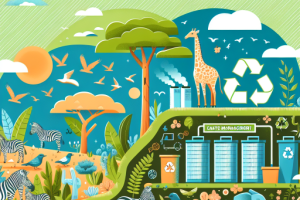 ¿Cuál es la importancia de la gestión de residuos en la conservación de la fauna?