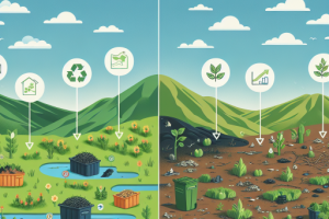 ¿Cuál es la importancia de la gestión de residuos en la conservación del suelo?