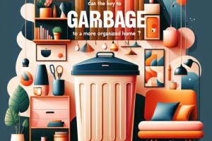 ¿Puede un cubo de basura ser la clave para una casa más ordenada?