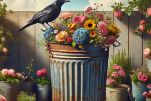 ¿Qué hacer con los cubos de basura viejos?